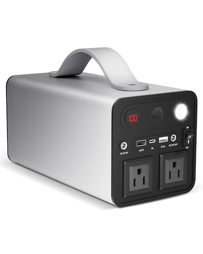 CHAOLONGYUAN Portable Power Station 300Wh/81000mAh Laptop Power Bank with 300W AC Outlet, 18W QC/TYPE-C Ports, Backup Battery Powered Supply, Emergency Generator for Outdoor Home Travel Camping