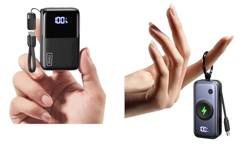 INIU Ultra Small 10000mAh 45W PD Power Bank & 5000mAh 20W PD Power Bank Combo