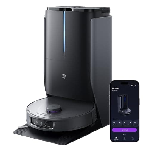 3i P10 Ultra Robot Vacuum and Mop Combo, Extendable Mop for Edges & Corners, 18000 Pa Suction Deep Cleaning, Auto Hot Mop Washing & Drying, Self-Emptying, Self-Refilling, AI Obstacle Avoidance