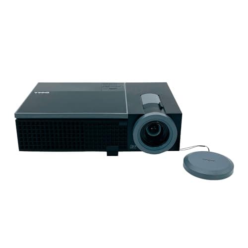 Dell 1510X DLP Projector 3500 ANSI HD 1080P HDMI Portable, Bundle Remote Control Power cable HDMI Cable (Renewed)