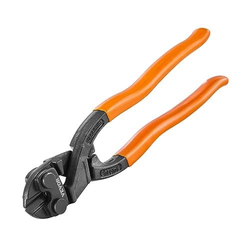 VEVOR Bolt Cutter, 8" Mini Lock Cutter, Streamlined Ergonomic Handle, Chromium Vanadium Alloy Steel Blade, Heavy Duty Bolt Cutter for Rods, Bolts, Steel Wires, Cables, Rivets, and Chains 9