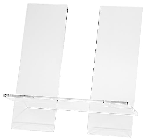 Red Co. 11.5” Clear Acrylic 3-Piece Cookbook Holder & Recipe Holder for Kitchen Counter 6