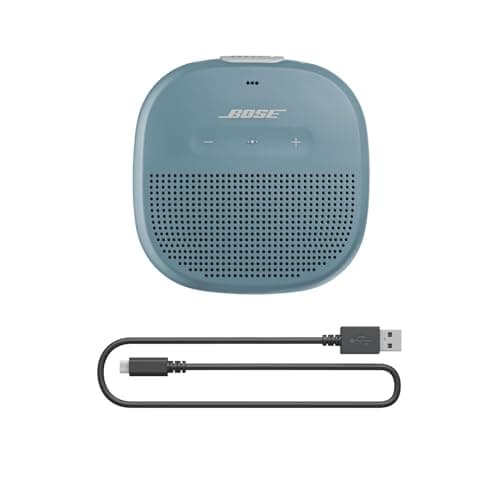 Bose SoundLink Micro Bluetooth Speaker: Small Portable Waterproof Speaker with Microphone, Stone Blue 7