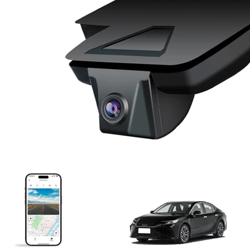 FUVYMYT Front 4K Dash Cam for Toyota Camry 2025 2026,Hybrid LE SE XSE XLE,Easy Installation,OEM-Style,Collision Detection,Loop Recording,WiFi & App,64G Card