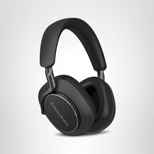Bowers & Wilkins Px8 Over-Ear Headphones Wireless Bluetooth Noise Cancelling, Luxurious Materials, 30-Hour Battery Life, 15-Min Quick Charging, Black 8