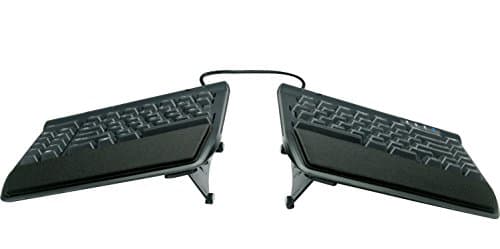 KINESIS Freestyle2 USB-A Ergonomic Keyboard w/ VIP3 Lifters for PC (9" Separation) (KB820PB-US)