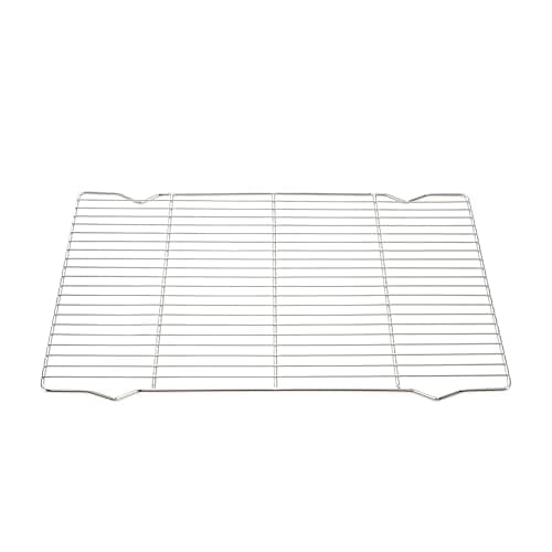 Mlintech Cooling rack,2-Pack Heavy-Duty Stainless Steel wire rack for cooking (16.5"x11.5") - Oven Baking Wire Rack for Sheet Pans, Bread, Dishwasher Safe & Non-Toxic Metal Grates 8