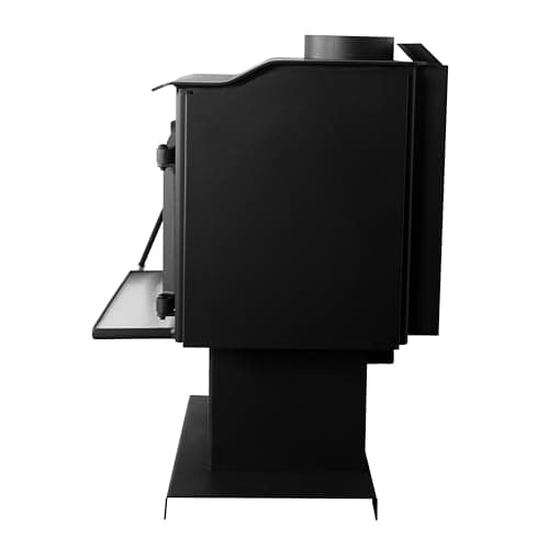 Pleasant Hearth 1,800 Sq. Ft. Wood Stove with Stainless Steel Ash Lip and Blower 9