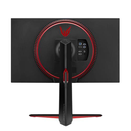 LG 27GP850-B Ultragear Gaming Monitor 27-Inch QHD (2560 x 1440) Nano IPS Display 1ms Response Time 165Hz Refresh Rate NVIDIA G-SYNC Compatible AMD FreeSync Premium Tilt/Height/Pivot Adjustable Stand 6