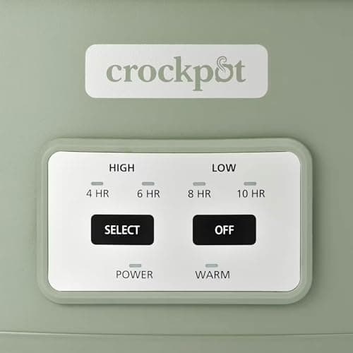 Crock-Pot Locking Lid 6qt Cook and Carry Programmable Slow Cooker Moonshine Green (Green) 6