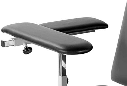 Helsevesen Blood Drawing Chair with Side Tray, Clinic Chair with Soft Padded Seat, Phlebotomy Chair with Adjustable Armrest 5
