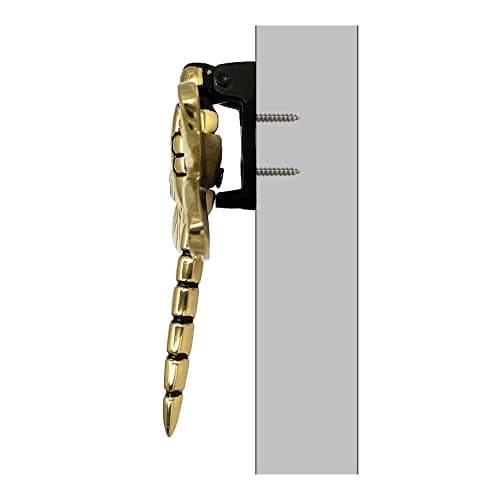 Michael Healy Dragonfly Door Knocker - Brass (Standard Size) 7