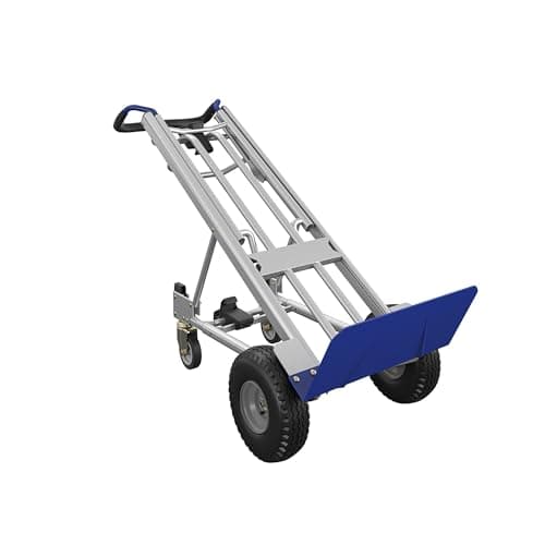 COSCO 12325BLU1E 3-in-1 Hybrid Convertible Hand Truck, Blue 7