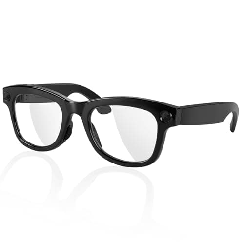 T.Chilyn AI Smart Glasses with Camera, 1080P HD Video Recording Glasses, Real-Time Translation, Bluetooth Audio – Smart Glasses with Color-Changing Lenses for Travel, Sports, Outdoor Use