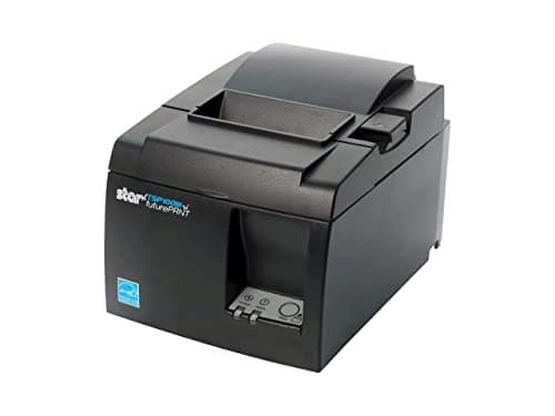 Star Micronics Thermal Printer TSP143IIIBi2 GY US Thermal, Cutter, Bluetooth iOS, Android and Windows, Gray, Int PS 5
