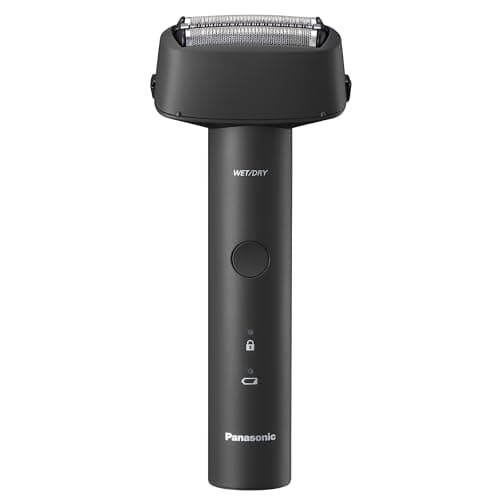 Panasonic Electric Razor for Men, Wet Dry Shaver with 3-Blade Cutting System, Ergonomic Handle and USB-C Charging- ES-RM3B-K
