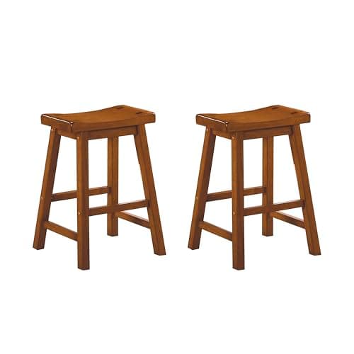 Homelegance Saddleback 24-Inch Barstool