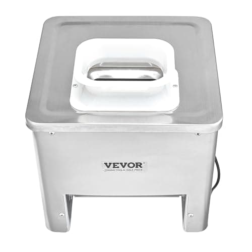 VEVOR Meat Cutter Machine, 550W Meat Slicer, 350 lb/h Commercial Meat Cutting Machine, Stainless Steel, 3.5 mm Thickness, Electric Food Cutting Slicer for Home Kitchen, Restaurant, Supermarket 11