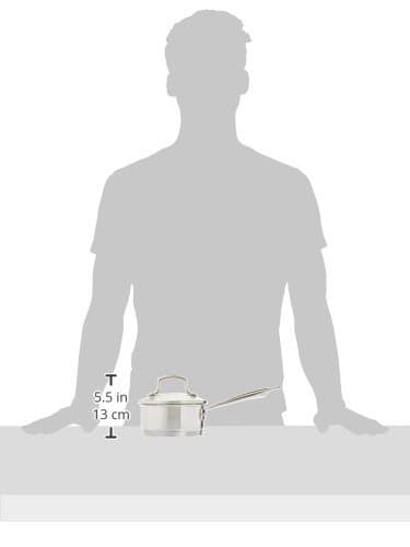 Cuisinart 8919-14 Professional Series 1-Quart Saucepan with Cover, Stainless Steel, Mirror Finish 2