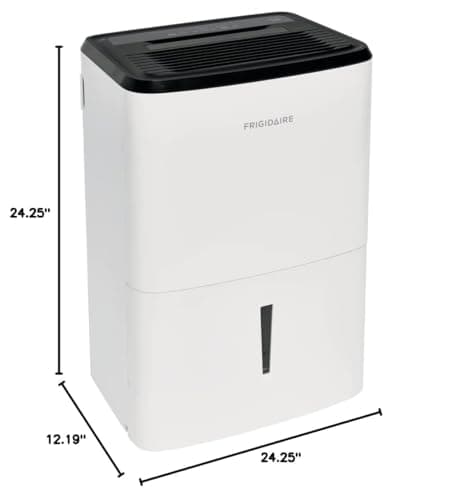Frigidaire 35 Pint Dehumidifier, 3,000 Square Foot Coverage, 1.7 Gallon Bucket Capacity, Continuous Drain Option 13