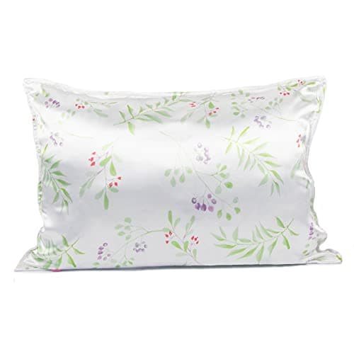 Octocurl Satin Pillowcase Reversible to Absorbent Microfiber for Wet Hair | Softer Than Silk | Cooling Satin Pillowcase | Vegan Silk Pillowcase for Hair & Skin (Pillowcase - Meadowy) 8