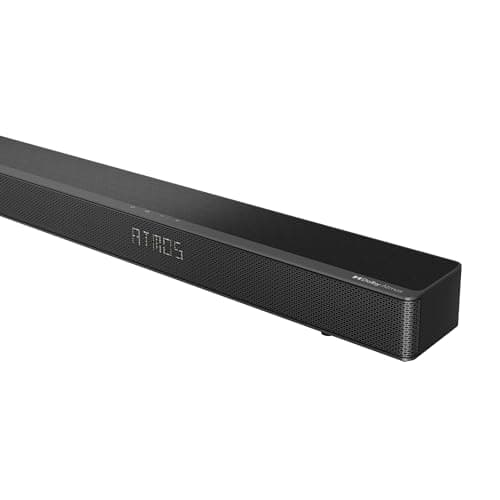 Hisense AX5120G 5.1.2Ch Sound Bar with Wireless Subwoofer, 420W, Dolby Atmos, Bluetooth 5.3, EzPlay, 4K HDMI Pass Through, Roku TV Ready, DTS: X, HDMI/AUX/ARC/Optical/USB, 7 EQ Modes 5