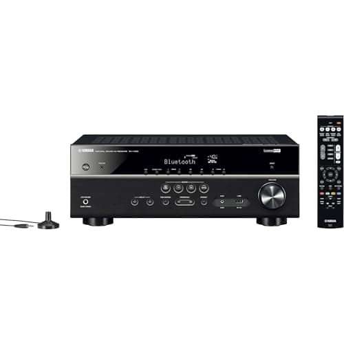Yamaha Audio YHT-4950U 4K Ultra HD 5.1-Channel Home Theater System with 8" 50W RMS Powered Subwoofer Speakers, AV Receiver, True Surround Sound with Bluetooth Music Streaming (Black) 6