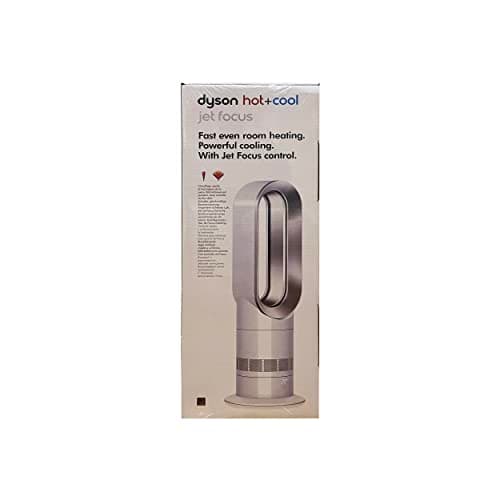 Dyson Hot+Cool AM09 Tower Bladeless Fan Heater - White/Silver (Renewed) 5