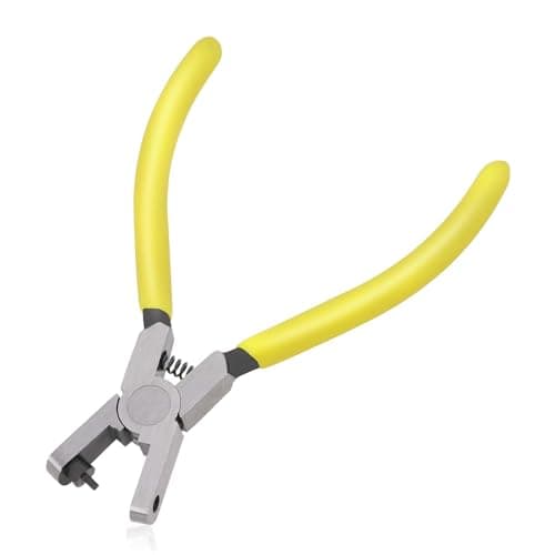 Watch Band Leather Hole Punch Plier Universal 2.0mm Shoe Strap Hole Puncher Wrist Belt Punch Hole Tool Puncher Pliers Repair Tools Suitable for Belts, Shoes, Fabric, DIY Crafts Projects, Dog Collars