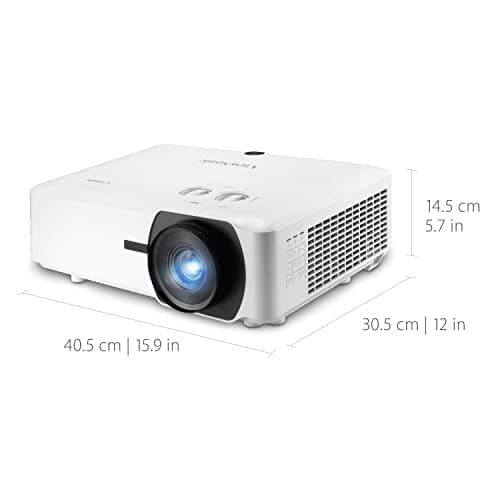 ViewSonic LS920WU 6000 Lumens WUXGA Laser Projector for 300 Inch screen, Dual HDMI, 4K HDR/HLG Support, 1.6x Optical Zoom for Business and Education 6