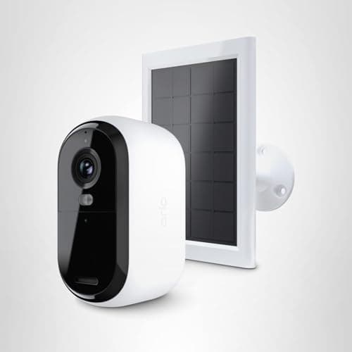 Arlo Essential Wireless Security Camera 2nd Gen with Solar Panel - Outdoor & Indoor Wireless Camera with Integrated Spotlight, Color Night Vision, Motion Sensor & DIY Setup - White, 1 Pack, VMK3050 9