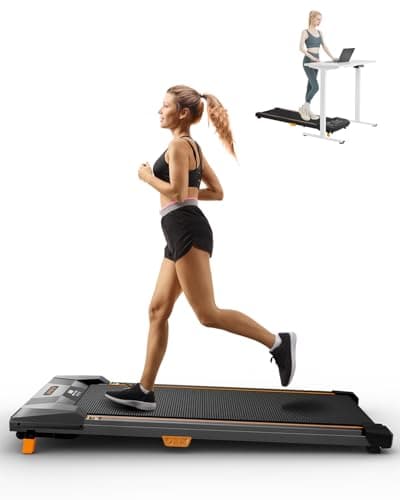 Under Desk Treadmill with Incline, 2 in 1 Walk Pad for Walking and Jogging, Small Noise 2.5HP, 250LB Capacity with Remote Control and Visual Screen Portable Treadmills for Home and Office