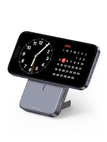 UGREEN Wireless Magnetic External Battery 10000mAh USB C USB A Fast Charge PD QC 3.0 20W Power Bank Induction Qi 15W Max Compatible with iPhone 15 Plus Pro Max iPhone 14 13 12 Pro Max MagSafe 4