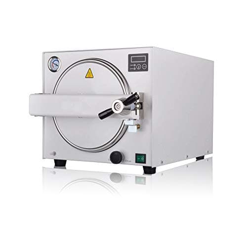 EustomA 18L Autoclave High Pressure Steam Box Machine Steam Stainless Steel Lab Equipment E218