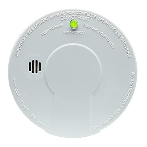 Kidde Smoke Detector, 9-Volt Battery Operated, Ionization Smoke Alarm, Battery Included 5