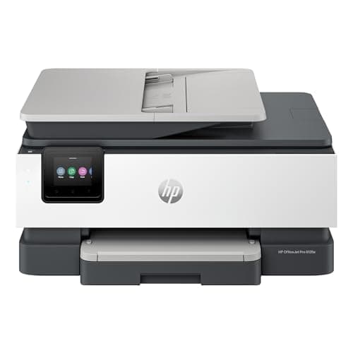 HP OfficeJet Pro 8135e Wireless All-in-One Color Inkjet Printer, Print, scan, Copy, fax, ADF, Duplex Printing Best-for-Home Office, 3 Month Instant Ink Trial Included, AI-Enabled (40Q35A)