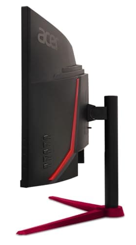 acer Nitro 34 Inch UWQHD 3440 x 1440 1500R Curved PC Gaming Monitor | AMD FreeSync Premium | Up to 180Hz Refresh | 1ms (VRB) | 400nit | DisplayHDR 400 | One DP 1.4 & Two HDMI 2.0 | XZ342CU Vbmiiphx 11