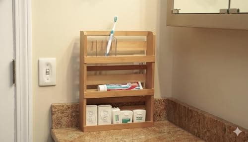 Lipper International 8840 Bamboo 3-Tier Spice Rack, 2.75-inch Depth Accommodates many Types of Spice Jars 6