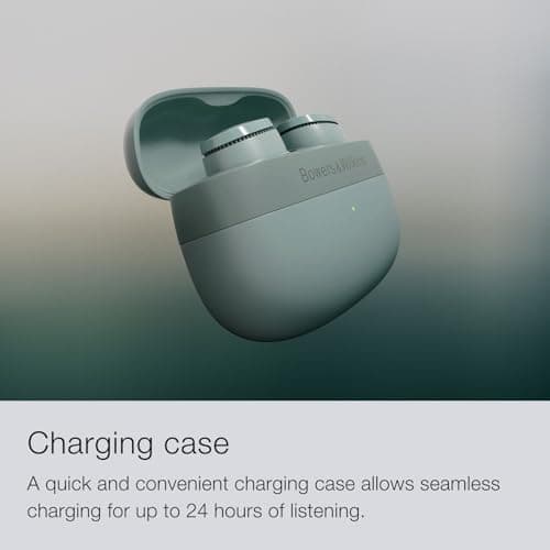 Bowers & Wilkins Pi6 Wireless Earbuds-Cloud Grey, in-Ear Wireless Bluetooth Earphones with aptX Adaptive & 12mm Drivers, Bespoke Active Noise Cancelling Earbuds, 3 Built-in Mics, 15-Min Quick Charging 6