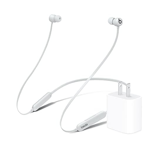 Beats Flex with Apple 20W USB-C Power Adapter - Smoke Gray