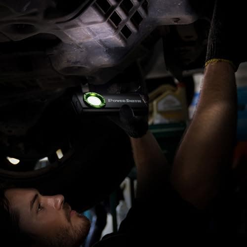 PowerSmith Rechargeable EDC Flashlight, Power Bank 1200 Lumen Slim Flat Flashlight with Metal Housing, Magnetic Pocket Clip, USB-C Charging Cable, IPX7 Waterproof, and 2 Year Warranty (PLR12F2S) 7