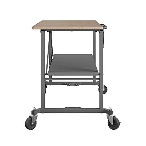 COSCO SmartFold Portable Workbench/Folding Utility Table with Locking Casters, 600 lb. Capacity, MDF Top 8