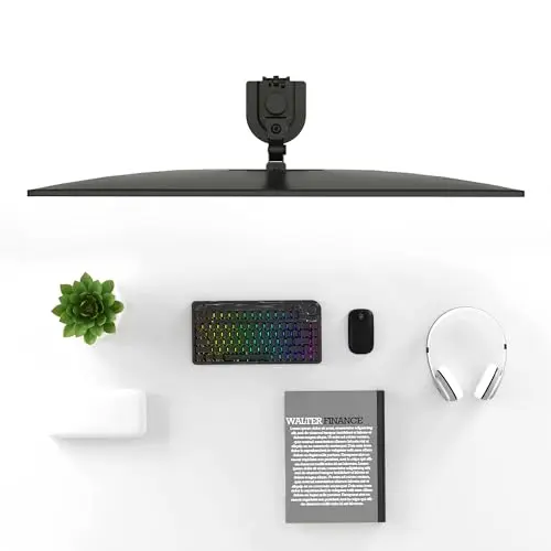 Pholiten Single Monitor Stand, Heavy Duty Adjustable Monitor Arm Desk Mount for 13-32Inch, Tilt, Swivel, Rotate, Support 22 lbs,Black 6