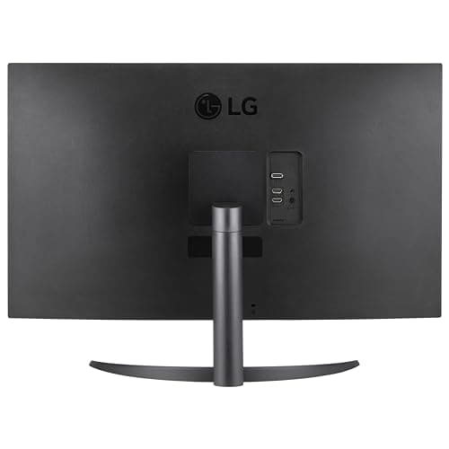 LG 32UR500K-B Ultrafine 32-inch 4K UHD (3840x2160) Computer Monitor HDR10 Built-in Speaker x2 OnScreen Control Reader Mode Flicker Safe Borderless Design HDMIx2 DisplayPort Black 9