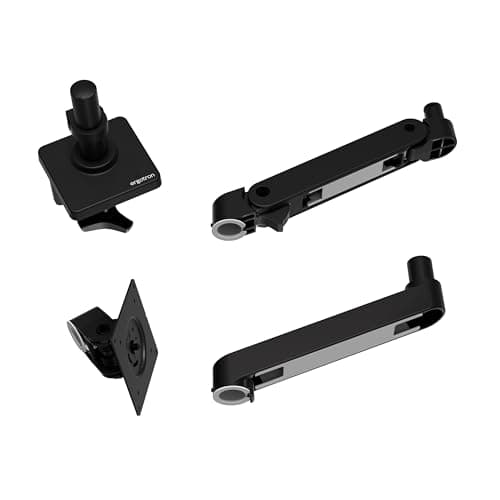 Ergotron – Upgraded LX Pro Premium Monitor Arm, Single Monitor Desk Mount – fits Flat Curved Ultrawide Computer Monitors up to 34 Inches, 4 to 22 lbs, VESA 75x75mm or 100x100mm – Matte Black 9