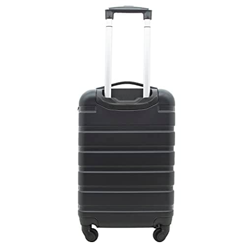 Travelers Club Harper Luggage, Black, 22-Inch Carry-On 6