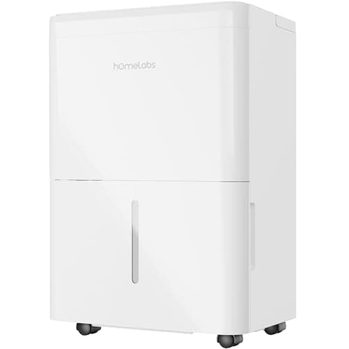hOmeLabs Dehumidifier - Advanced Humidity & Moisture Control, Quiet, Efficient, Auto Shut-off, Ideal for Home, Basement, Office - 1,800 Sq Ft Wi-Fi (8 Pint MAX 24 Pint at 95°F, 90% RH) 9