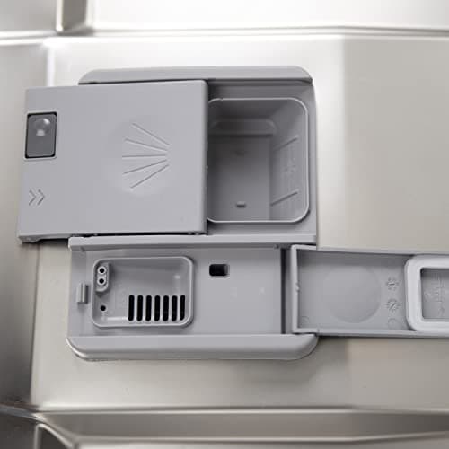 Magic Clean MCDW24SI Dishwasher 24-Inch Built in with 3 Wash Options and Automatic Cycles, Stainless Steel Construction with Electronic Control LED Display, Low Noise Rating, Metallic 8