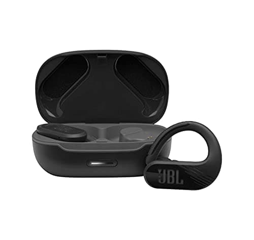 JBL Endurance Peak II - Waterproof True Wireless in-Ear Sport Headphones - Black, Small