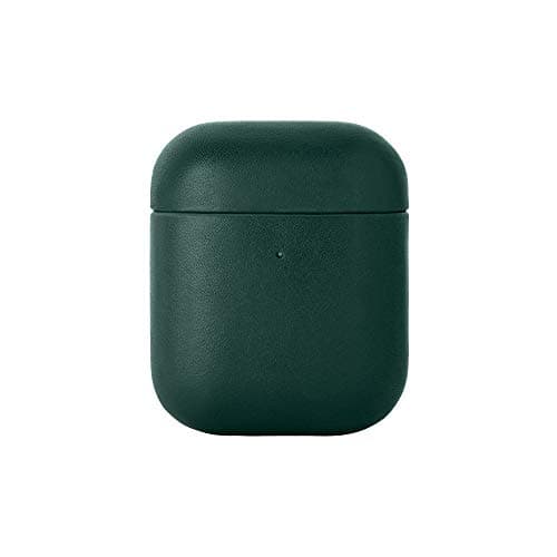 Native Union Leather Case for AirPods – Handcrafted Fully-Wrapped Genuine Italian Leather case – Support Wireless Chargers – Compatible with AirPods Gen 1 & Gen 2 (Emerald Green)